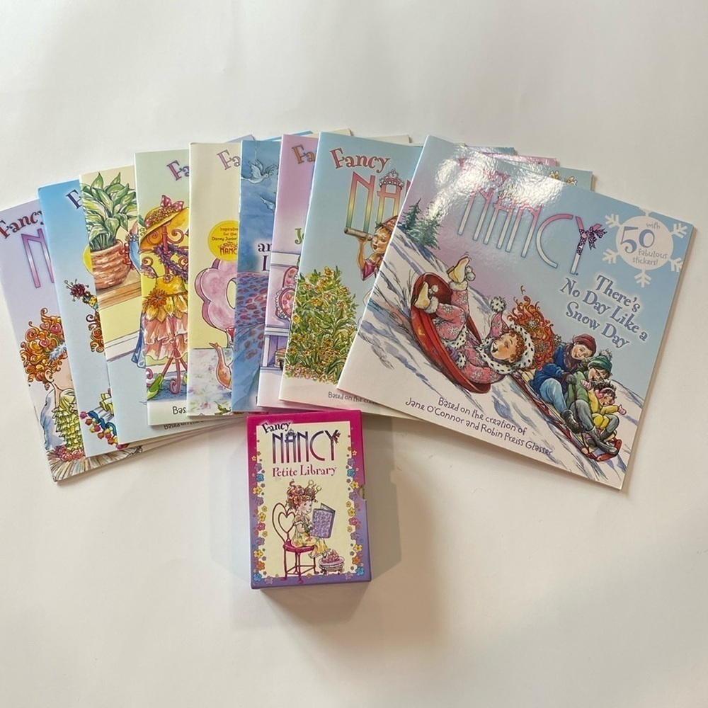 Fancy Nancy Series ~ Nine books & Four mini books